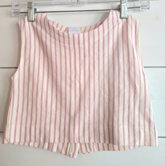 NWT girl kids Zara linen top size 9-10 - Picture 2 of 3
